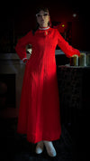 Vintage Red Maxi Dress