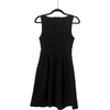 Black Bow Front Cocktail Dress