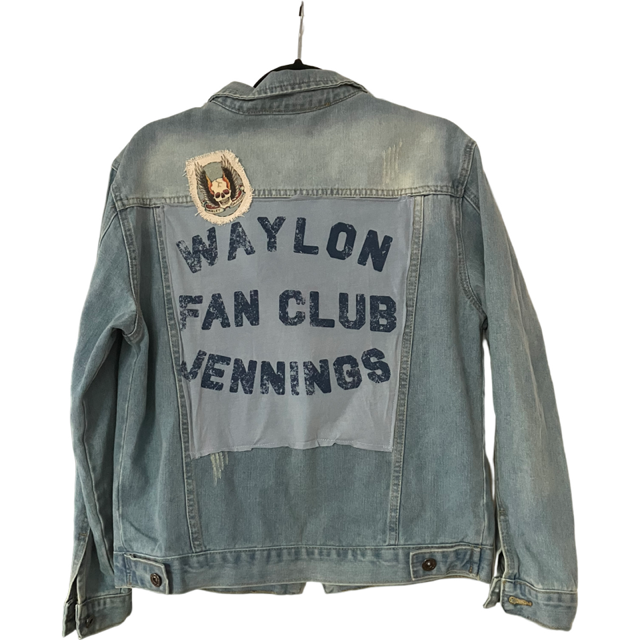 Waylon Jennings Jean Jacket