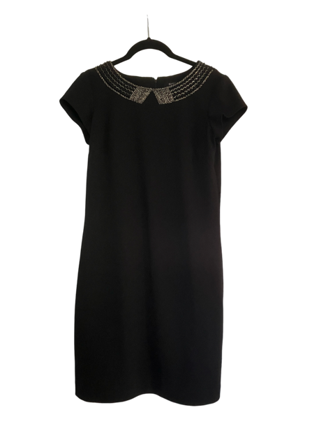 Black Beaded Cocktail Dress
