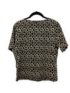Truffles Semi Sheer Leopard Print Shirt