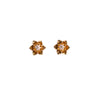 Vintage 14K Gold Diamond Stud Earrings