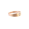 14K Gold Star Set Diamond Band