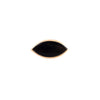 14K Gold Onyx Eye Ring