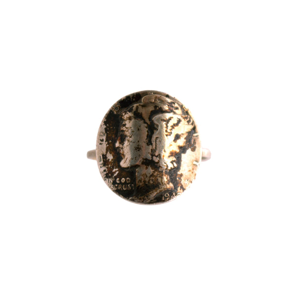 Mercury Dime Coin Ring