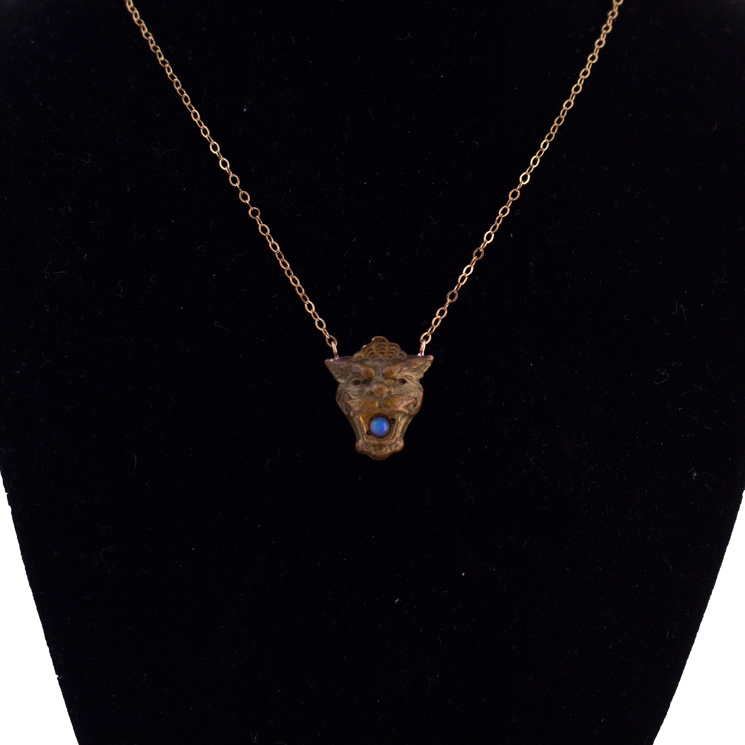 Wildcat Upcycled Necklace