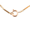Gold Filled Bar Link Necklace