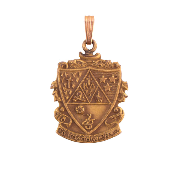 Vintage Kappa Delta Crest Pendant