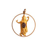 18K Gold Thai Amulet Charm