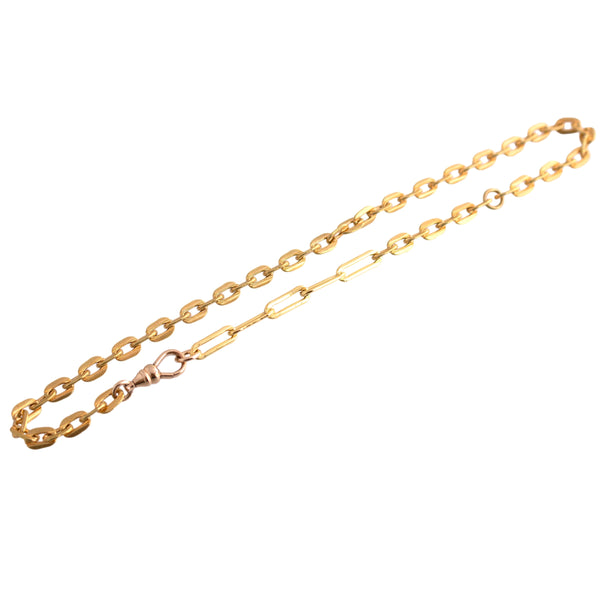 Gold Filled Watch Chain Necklace