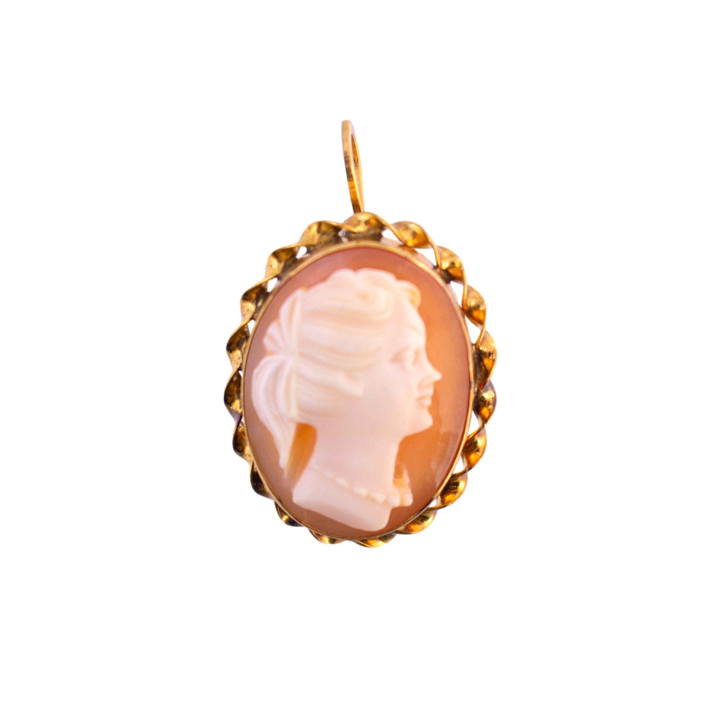 Gold Filled Cameo Pin/Pendant