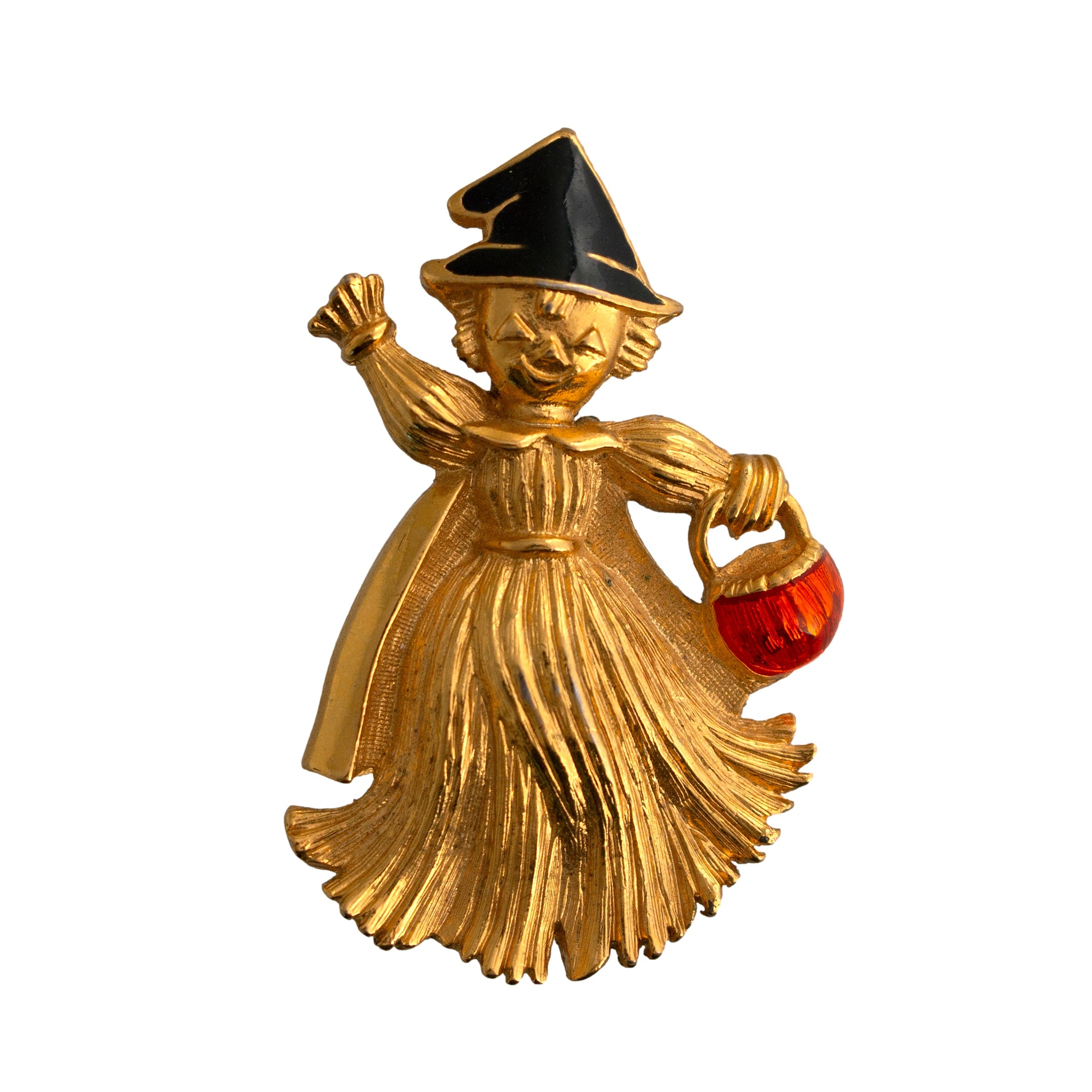 Little Halloween Lady Brooch