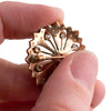 Antique Diamond and Seed Pearl Starburst Pin/Pendant