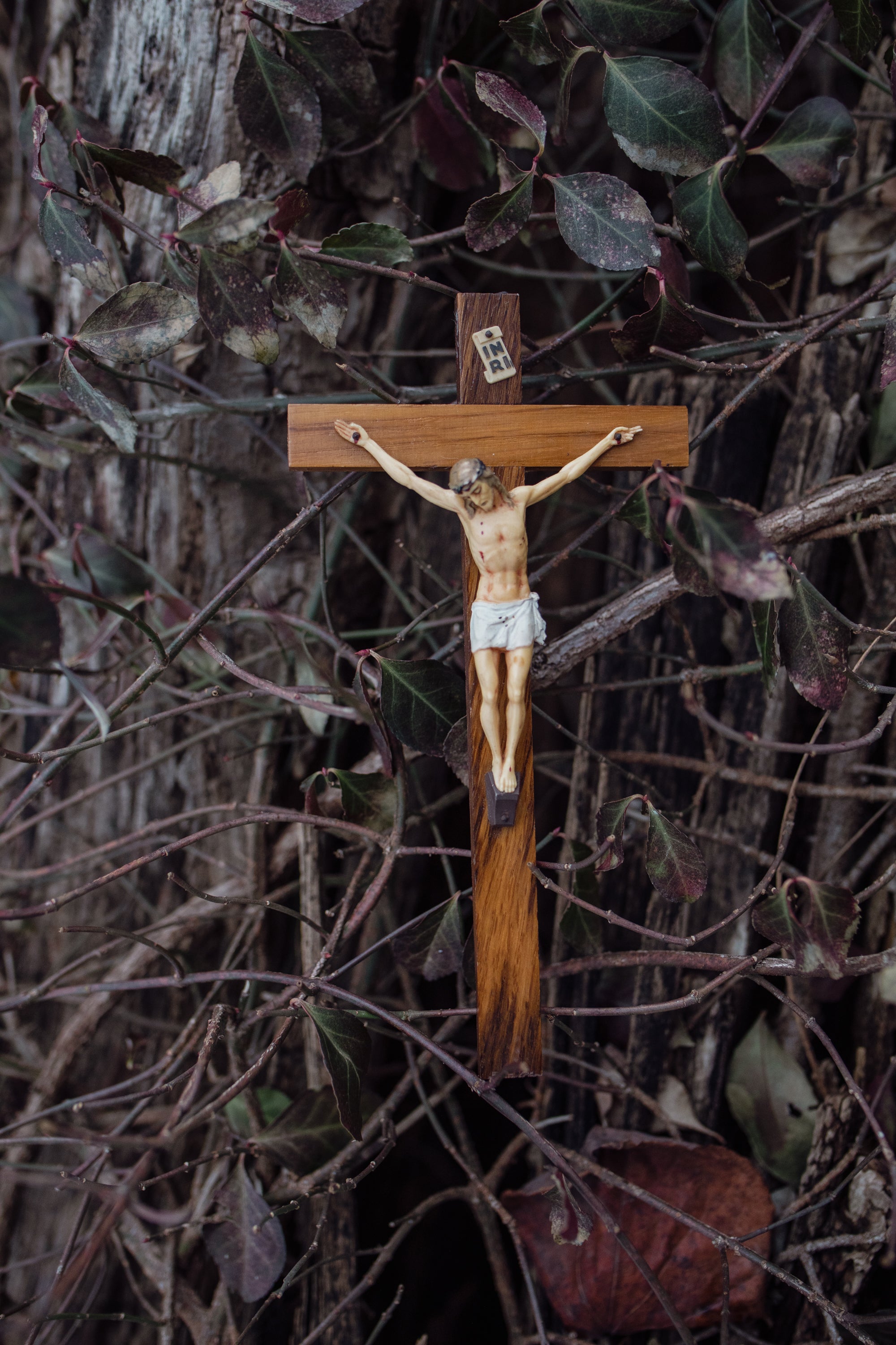 Classic Wooden Crucifix