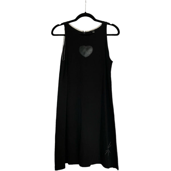 Black Heart A-Line Dress