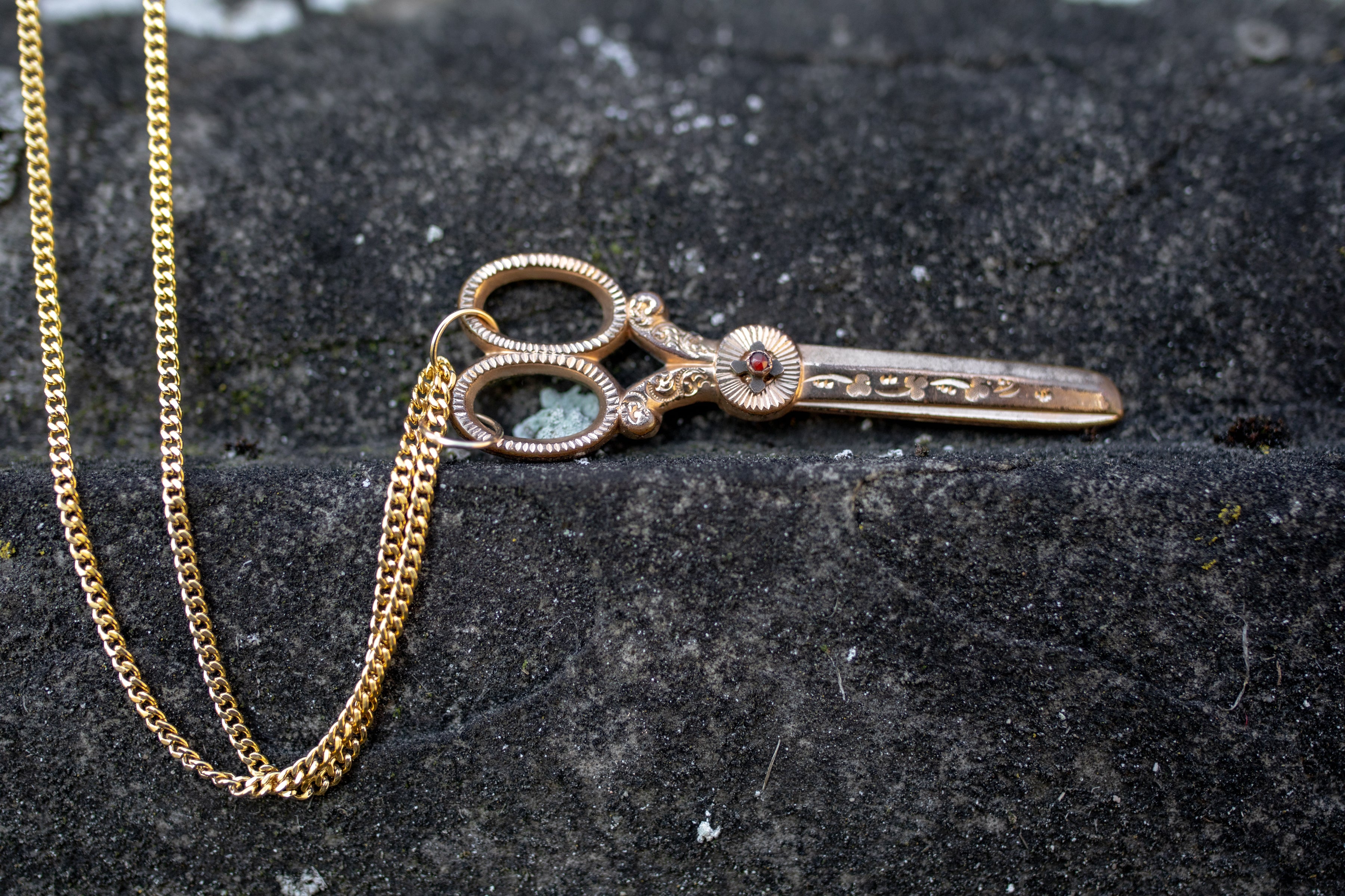 Upcycled Scissors Necklace