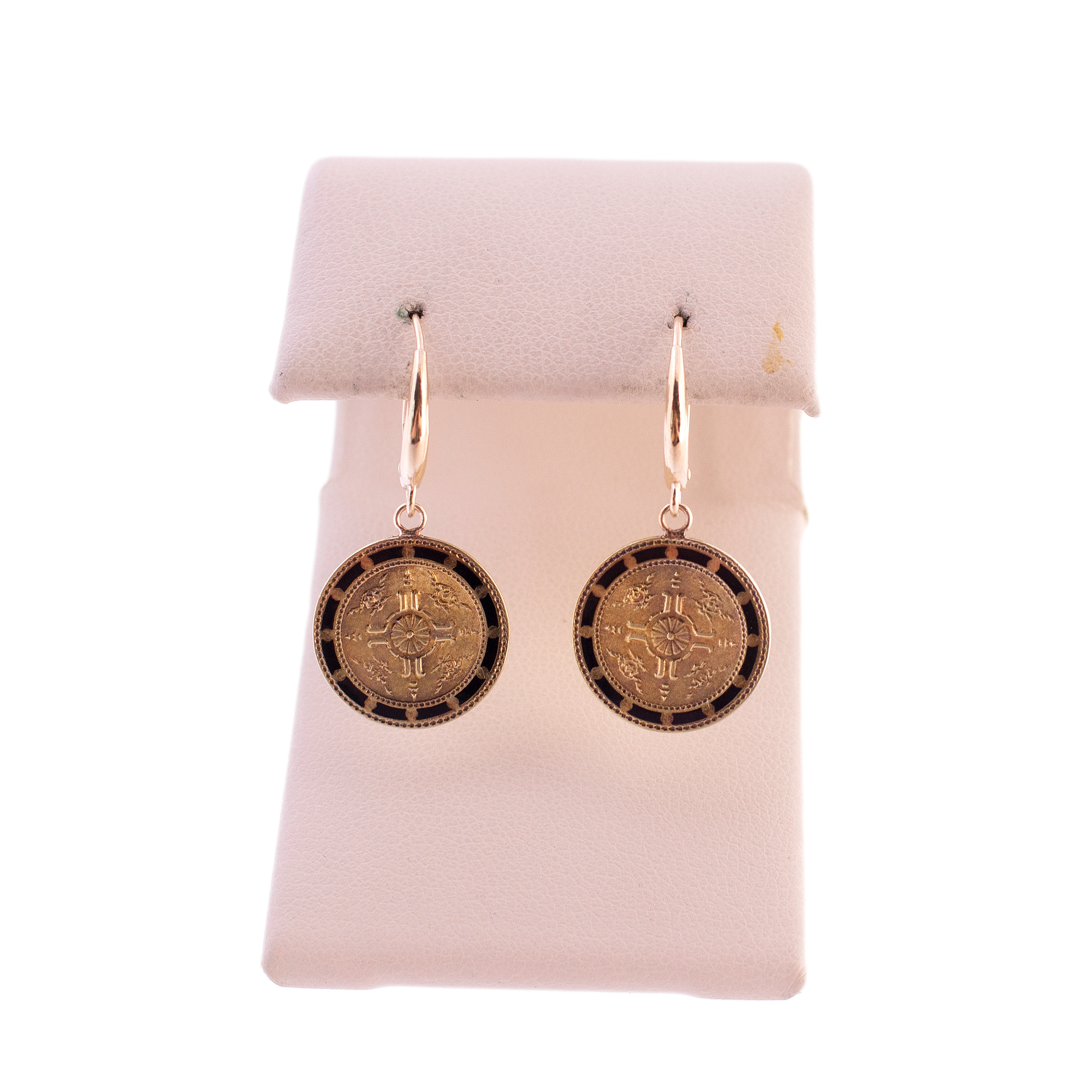 Cuff Link Conversion Earrings