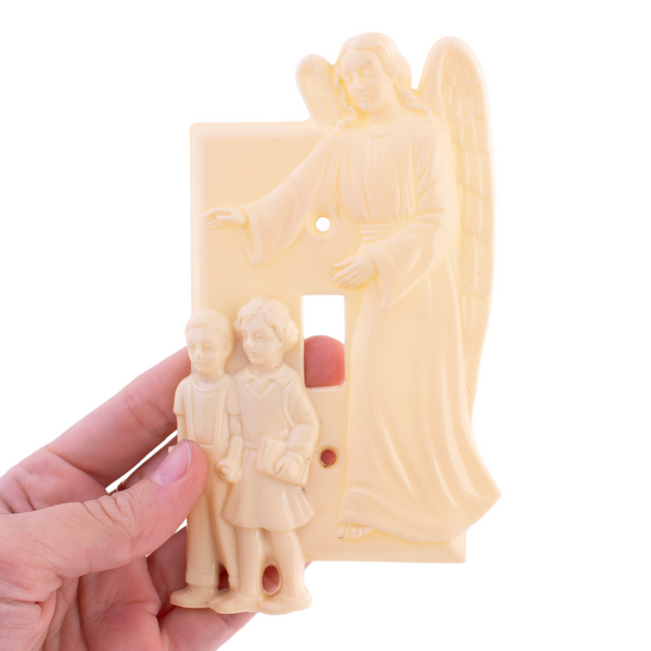 Angel with Children Light Switch Cover