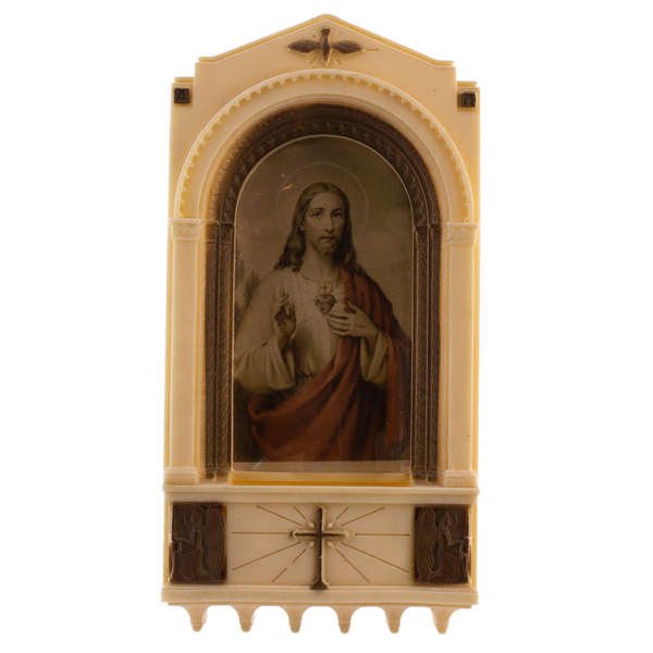 Sacred Heart Holy Water Font
