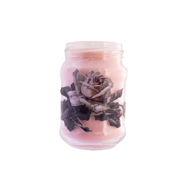 Floral Hand Poured Candle