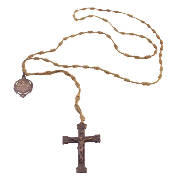 Vintage Knotted Rosary