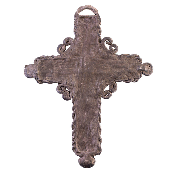 Floral Cross Wall Hanging