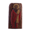 Carved Wood Saint Wall Hanging