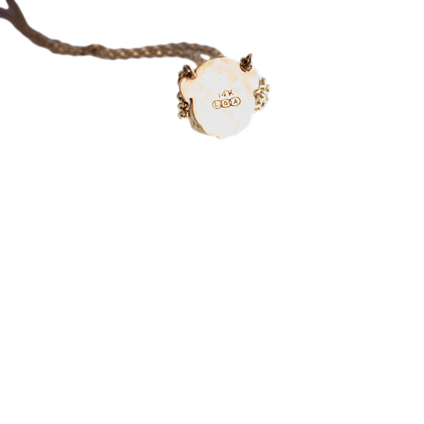 Gold Bulldog Necklace